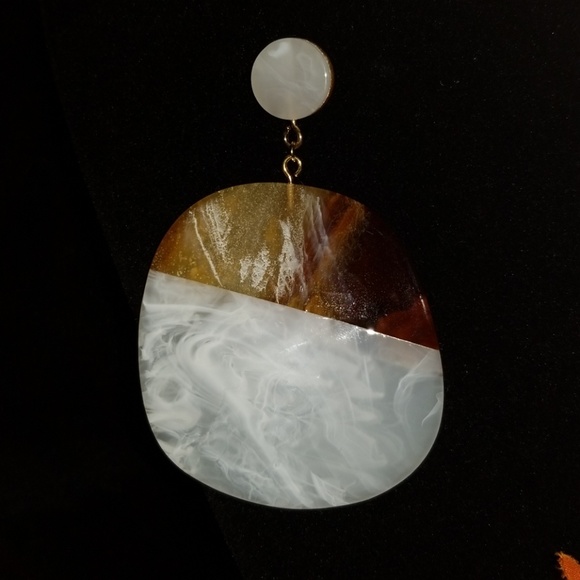 Modern Fashion Jewelry Disc earrings - Picture 2 of 6